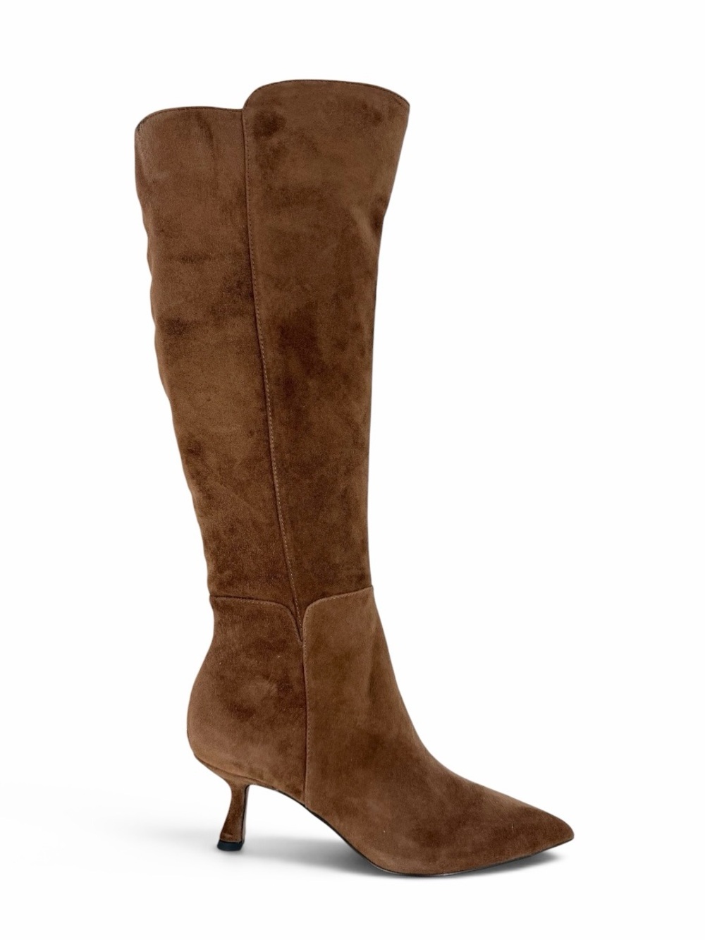 Sam Edelman Women's Taylin Kitten Heel Boots Toffee Suede Size 6.5M